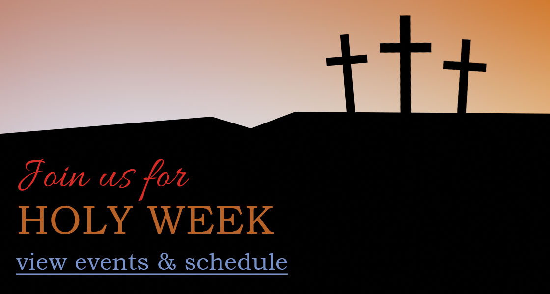 Holy Week Services at Mariposa United Methodist Church
